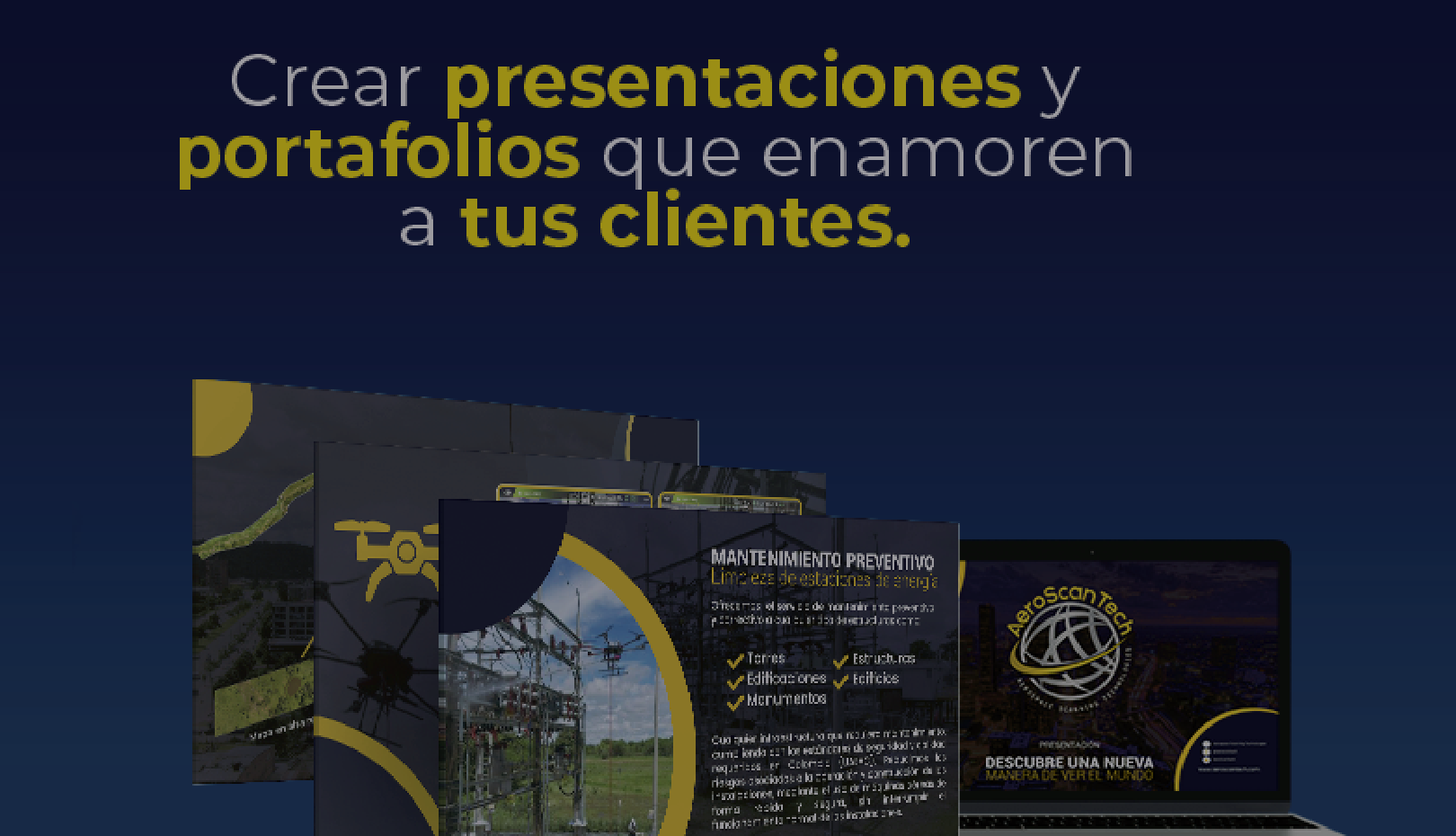 Presentaciones empresariales para sorprender a clientes potenciales y cerrar ventas